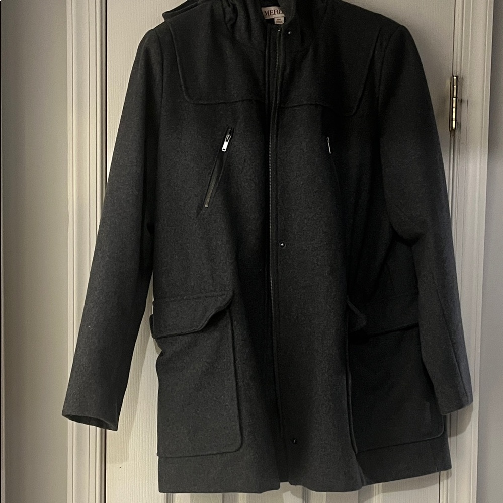 Dark Gray Jacket with hood